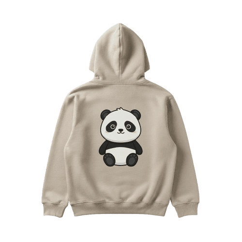 Graphic Brown Hoodie